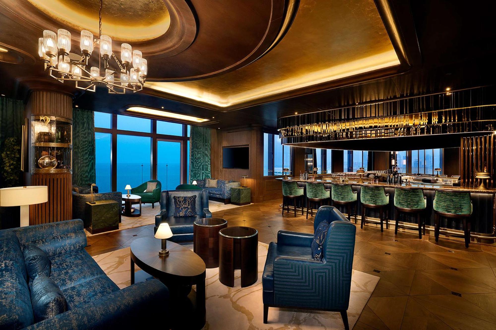Waldorf Astoria Doha Lusail ภายนอก รูปภาพ The lounge at the Westin Seoul