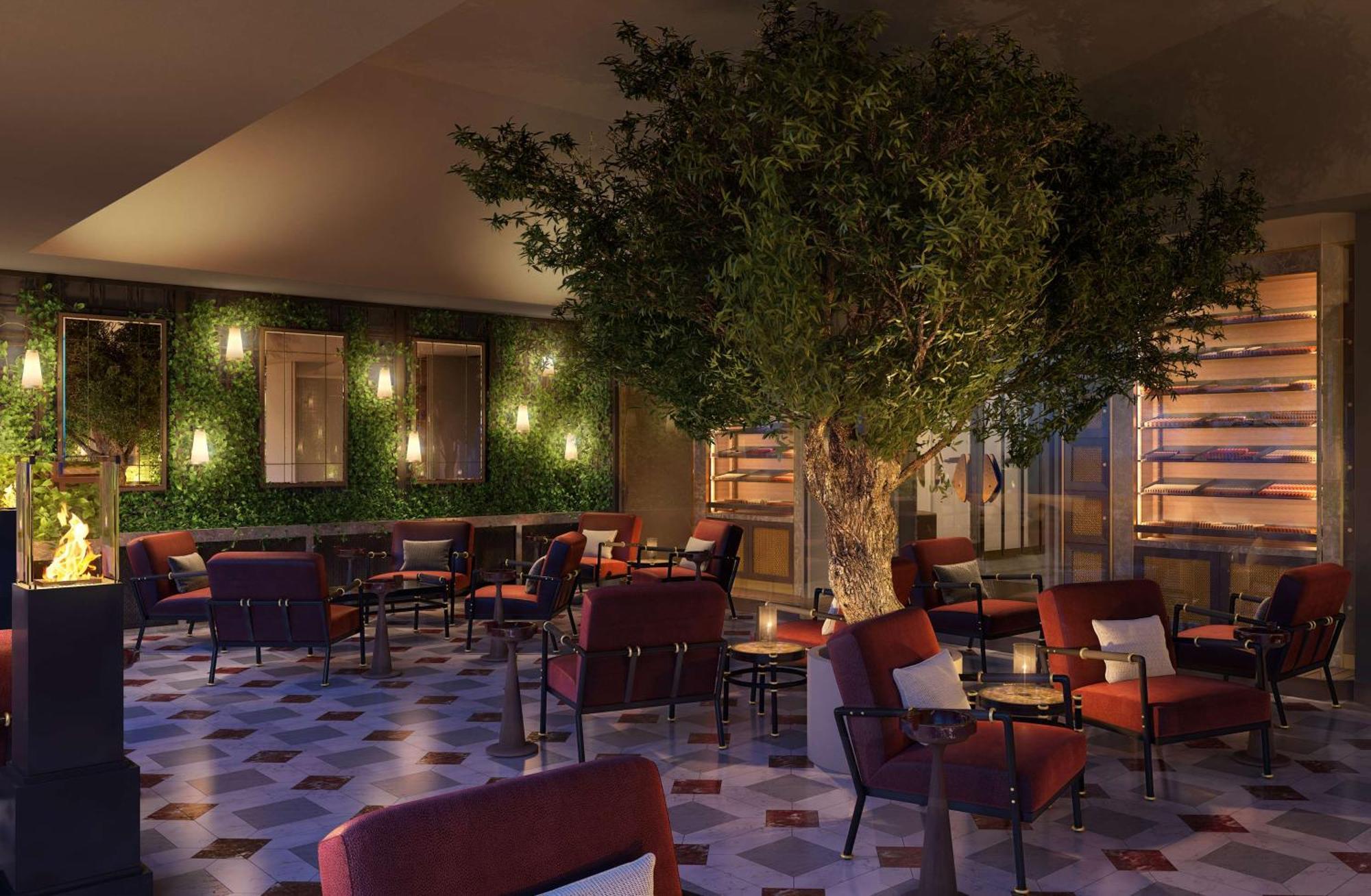 Waldorf Astoria Doha Lusail ภายนอก รูปภาพ The Terrace at The Ivy Collection