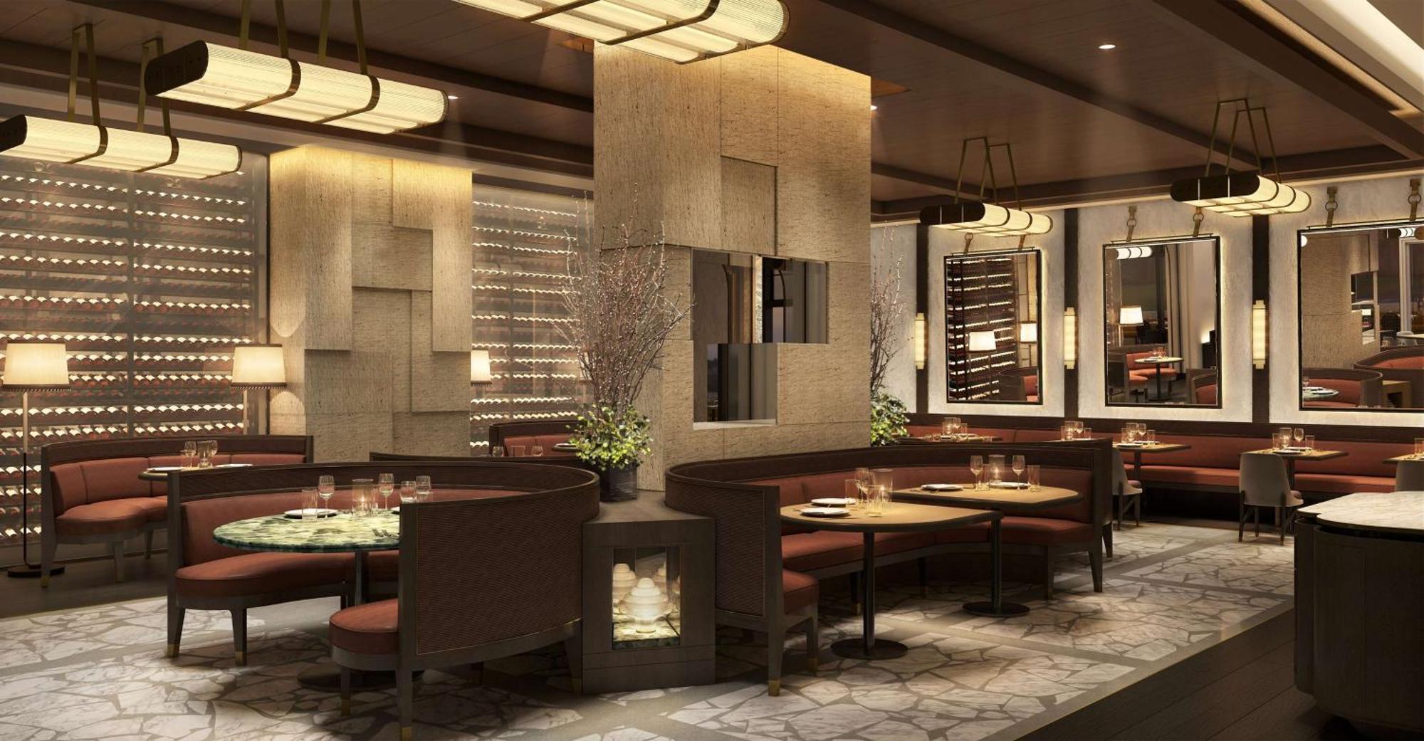 Waldorf Astoria Doha Lusail ภายนอก รูปภาพ Interior of the restaurant