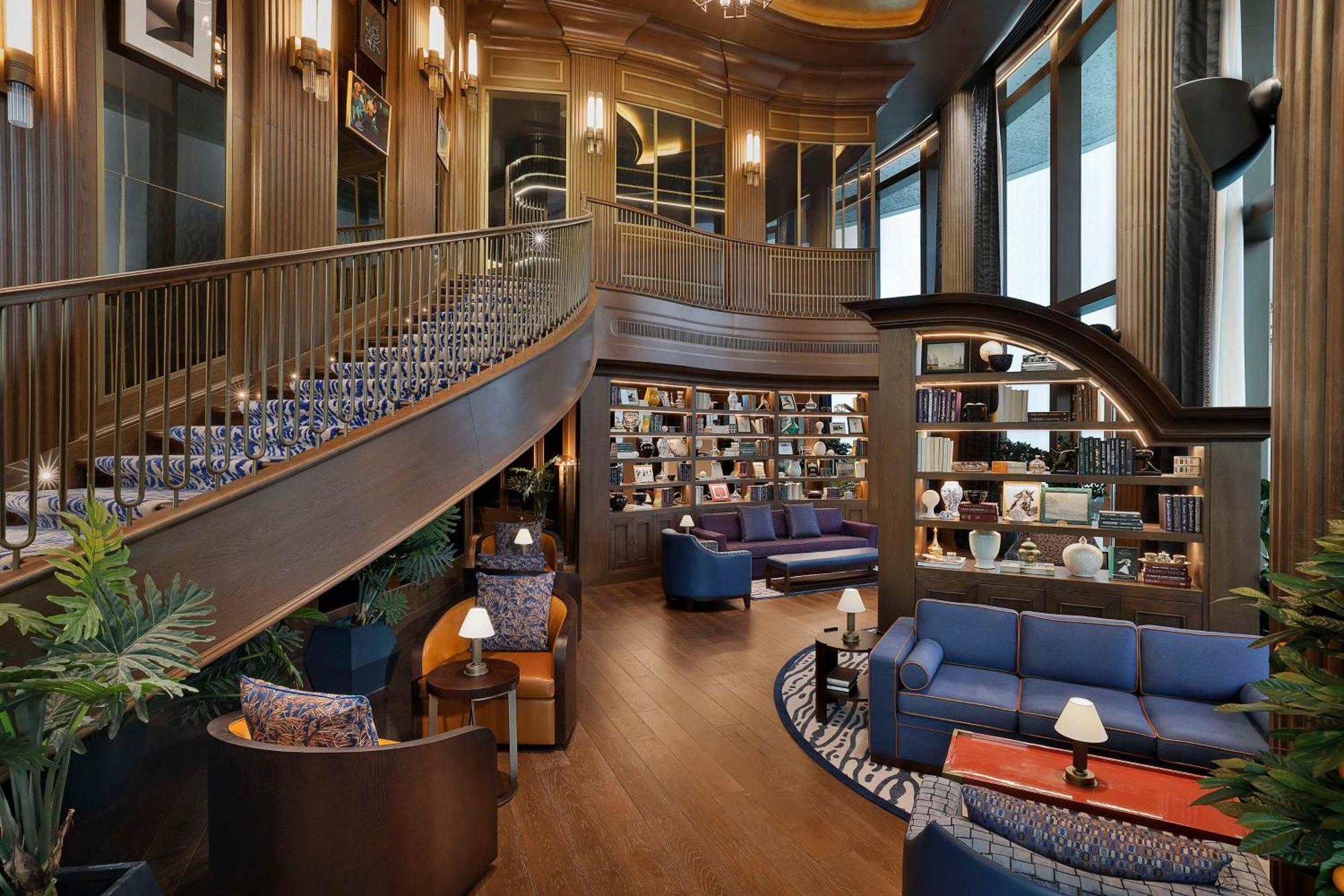 Waldorf Astoria Doha Lusail ภายนอก รูปภาพ Library
