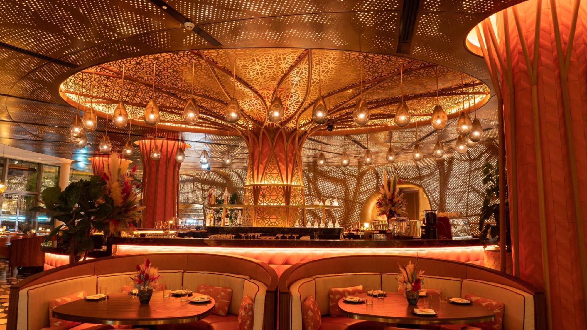 Waldorf Astoria Doha Lusail ภายนอก รูปภาพ Interior of the restaurant